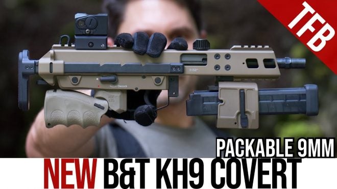 TFBTV – NEW B&T KH9 Covert: A Packable 9mm Carbine