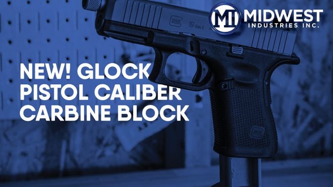 Introducing the Midwest Industries Glock Pistol Caliber Carbine Block
