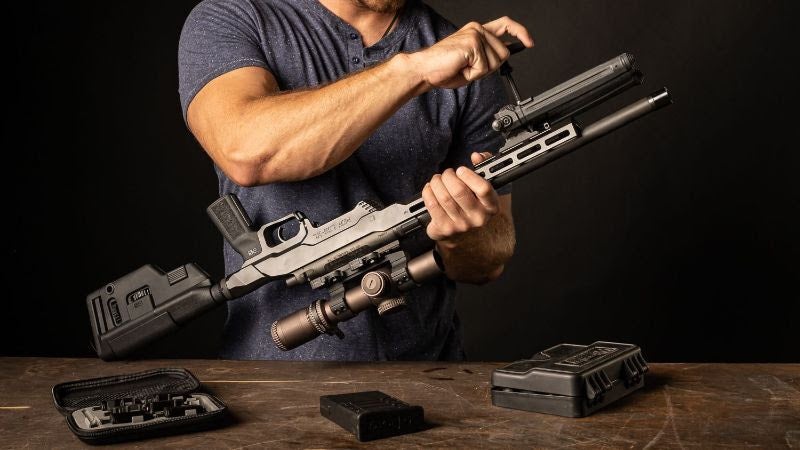 Discover the new OVERWATCH 8.6 BLK bolt action rifle from Faxon