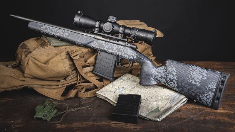 Discover the new OVERWATCH 8.6 BLK bolt action rifle from Faxon