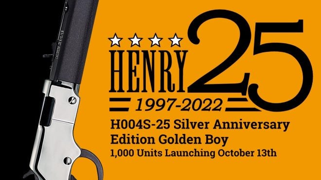 Henry Launches the Golden Boy Silver Anniversary Edition Rifle