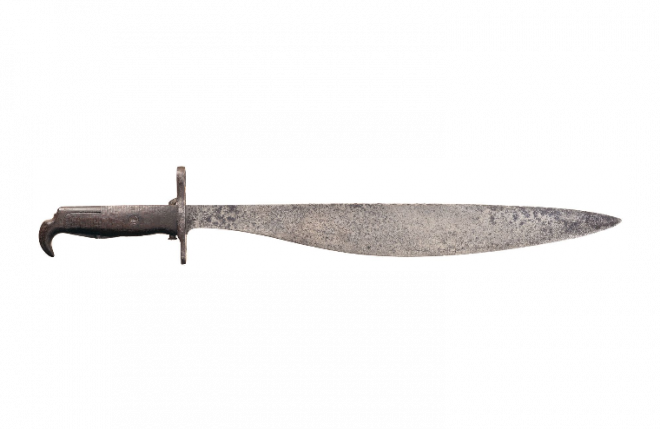 POTD: Better Than a Trowel – Springfield 1915 Bolo Bayonet POTD: Better Than a Trowel – Springfield 1915 Bolo Bayonet