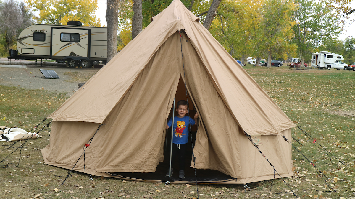 AllOutdoor Review: White Duck Outdoors 13' Regatta Bell Tent