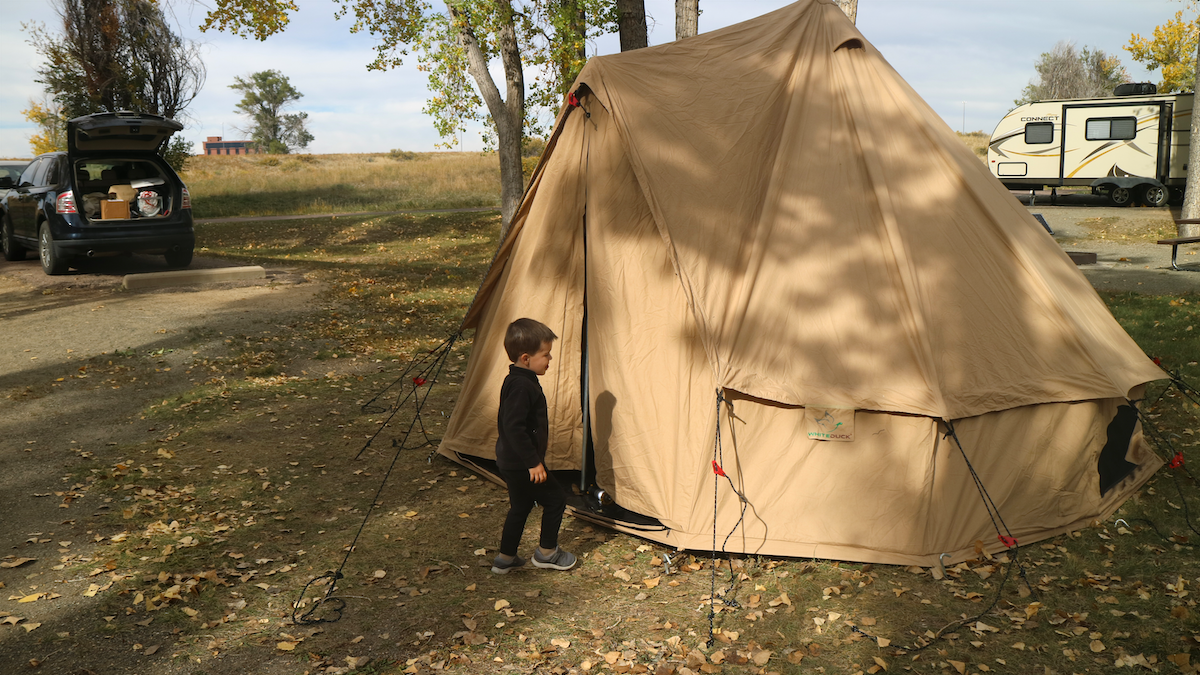 AllOutdoor Review: White Duck Outdoors 13' Regatta Bell Tent