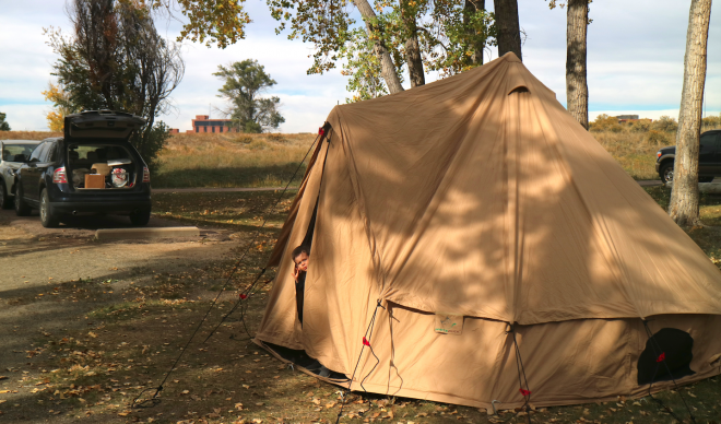 AllOutdoor Review: White Duck Outdoors 13′ Regatta Bell Tent