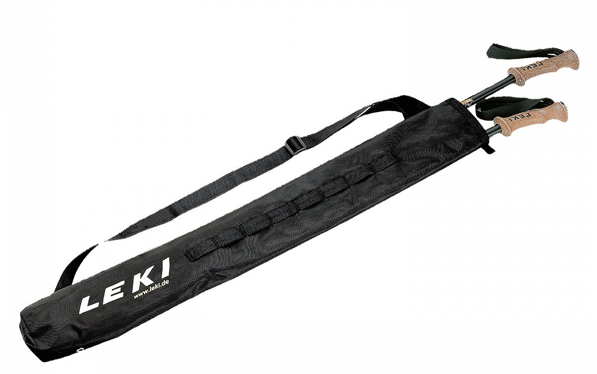 leki black series fx carbon lightweight lock strap trekking poles