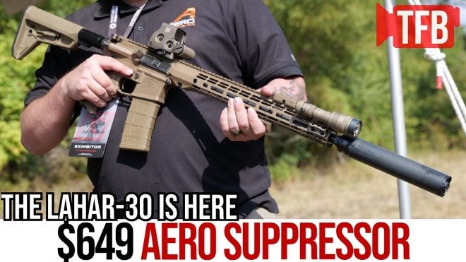 TFBTV Show Time – The $649 Aero Lahar-30 Suppressor [TriggrCon 2022]