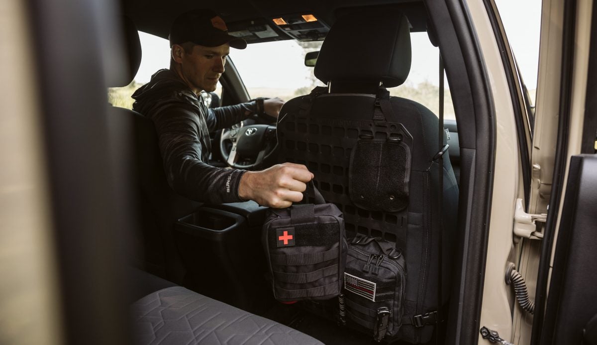 Gray Man Tactical Vehicle Seatback RMP Package