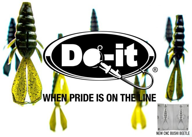 NEW Do-It Molds CNC Bushi Beetle Softbait Molds NEW Do-It Molds CNC Bushi Beetle Softbait Molds