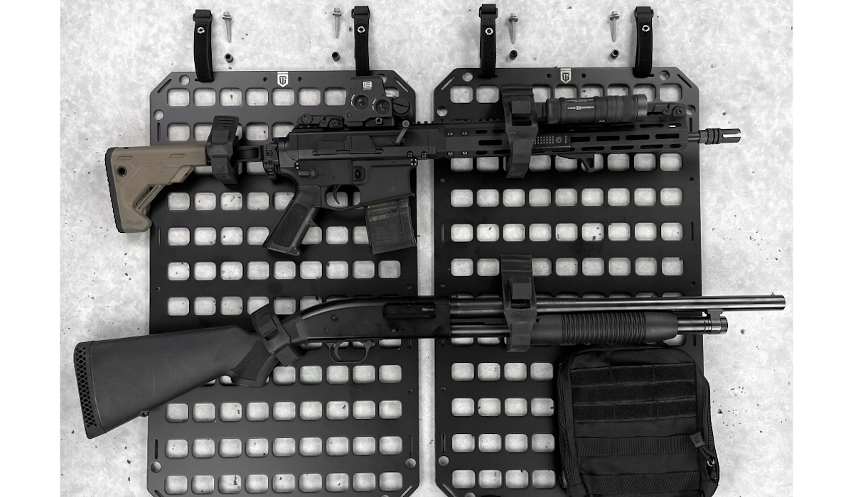 Grey Man Tactical Unveils NEW UTV Dual Horizontal Gun Rack