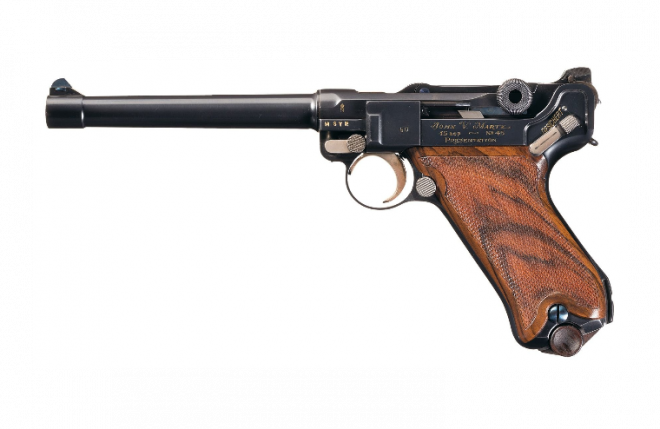 POTD: Custom Lugers of Yesteryear – Martz Custom 45 ACP Luger POTD: Custom Lugers of Yesteryear – Martz Custom 45 ACP Luger
