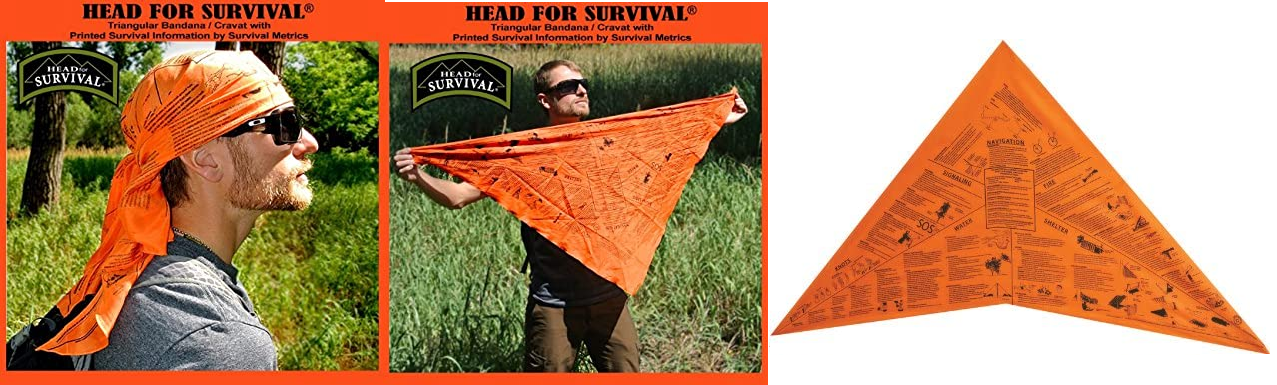 head for survival bandana