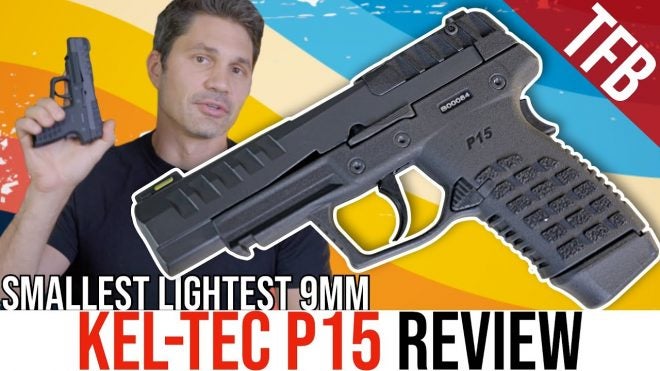 TFBTV – Kel-Tec P15 Review: The Smallest, Lightest Doublestack 9mm
