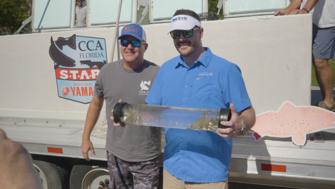 15,000 Redfish Released in Indian River Lagoon by CCA & Mud Hole