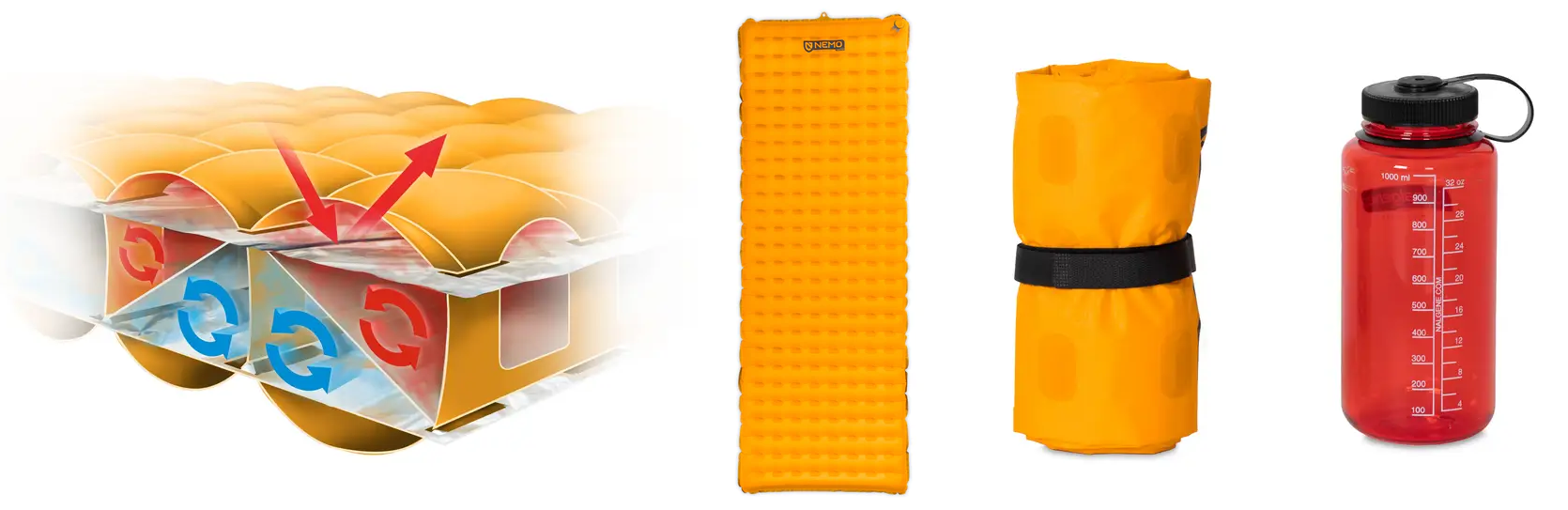 nemo tensor ultralight insulated sleeping pad GOAT