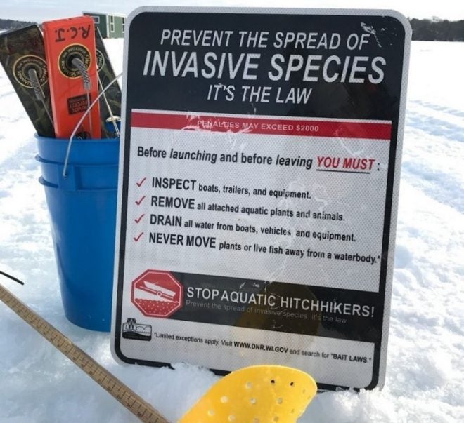 Wisconsin DNR: Prevent the Spread of Invasive Species this Winter