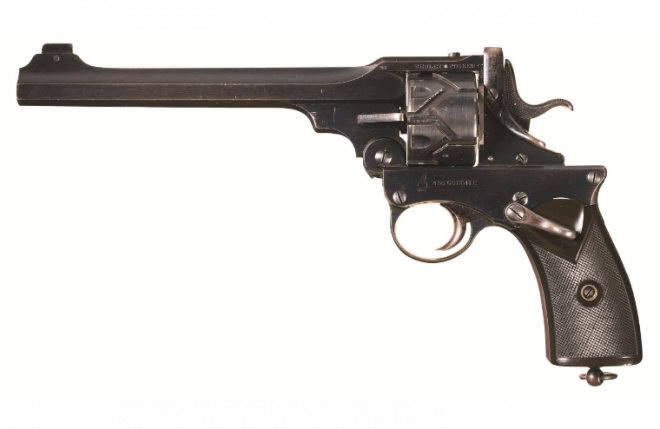 POTD: The First of Its Kind – The Webley-Fosbery Automatic Revolver POTD: The First of Its Kind – The Webley-Fosbery Automatic Revolver