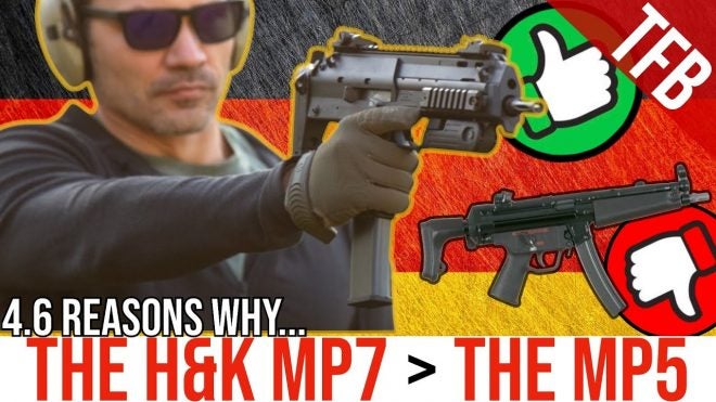 TFBTV – 5 Reasons Why the H&K MP7 is Better than the H&K MP5