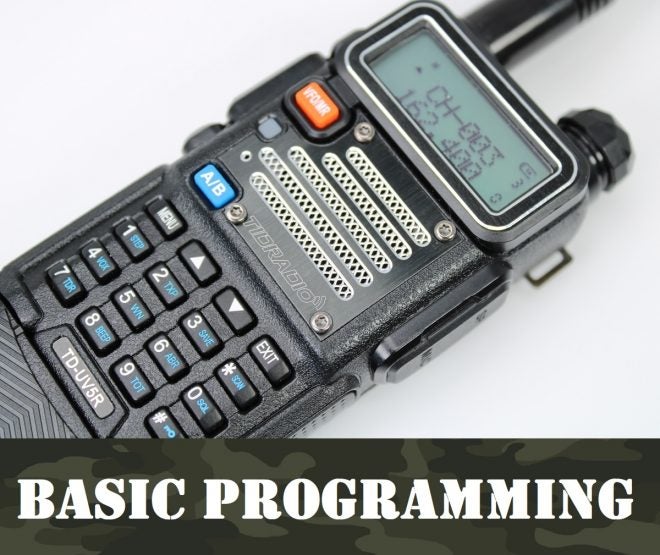The Ham Radio Guide: UV-5R Basic Radio Programming