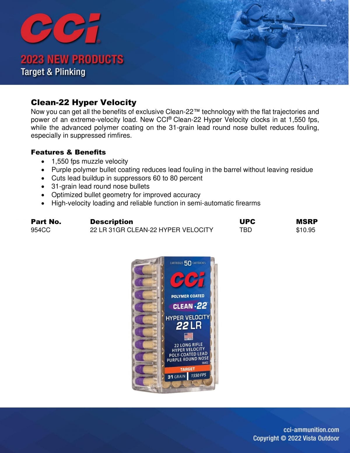 CCI Clean-22 Hyper Velocity