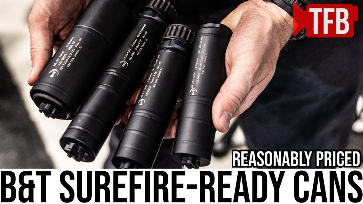 [SHOT 2023] TFBTV: Inexpensive B&T Cans that Work w/ Surefire Mounts