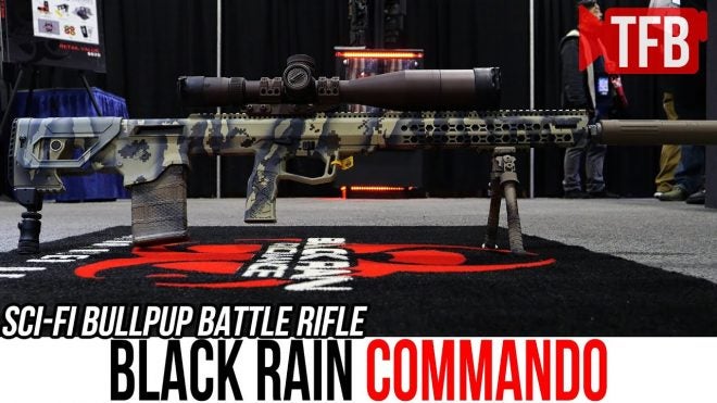 [SHOT 2023] TFBTV – Black Rain Ordnance Sci-Fi Bullpup Battle Rifle?