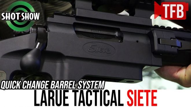 [SHOT 2023] TFBTV – LaRue Tactical Siete Bolt-Action Rifle System