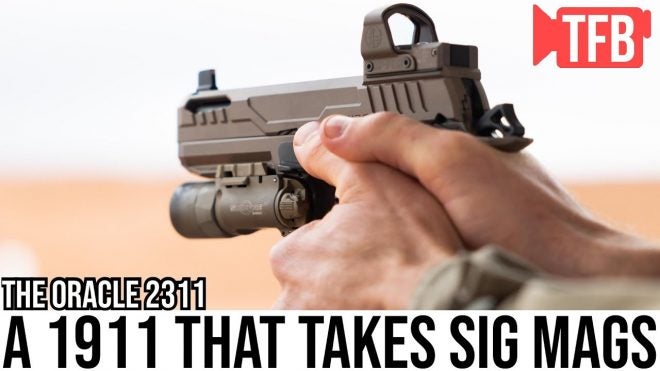 [SHOT 2023] TFBTV – 1911 that takes SIG P320 Mags: Oracle Arms 2311