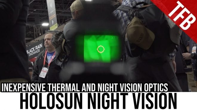 [SHOT 2023] TFBTV – Holosun is Making Night Vision and Thermal Sights!