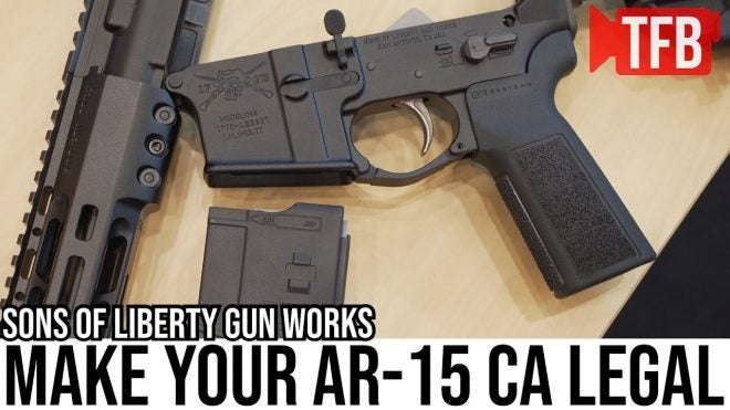 [SHOT 2023] TFBTV – SOLGW Can Make *Any* AR-15 Legal in California!