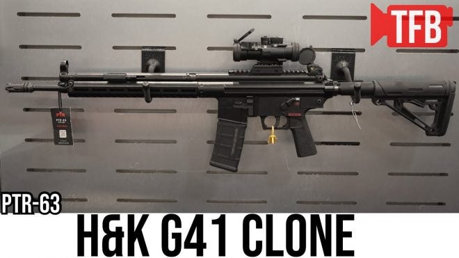 [SHOT 2023] TFBTV Show Time – H&K G41 Clone? PTR-63 is Coming