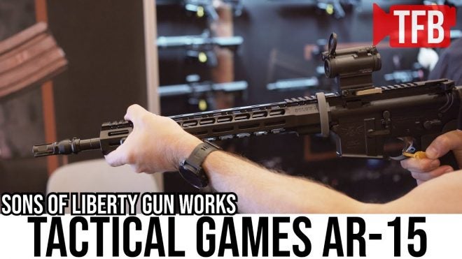 [SHOT 2023] TFBTV – Sons of Liberty Gun Works Tactical Games AR-15