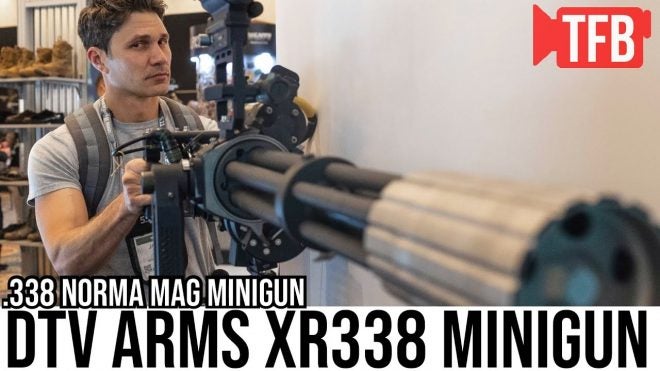 [SHOT 2023] TFBTV – DTV Arms .338 Norma Mag Silenced Minigun