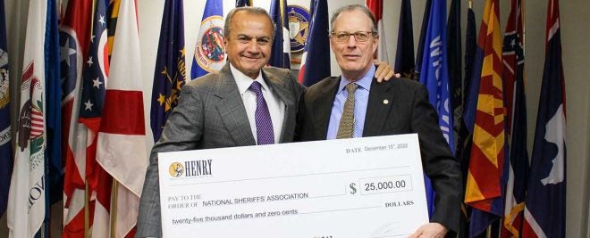 Henry Repeating Arms Salutes Law Enforcement with $200,000 Donation