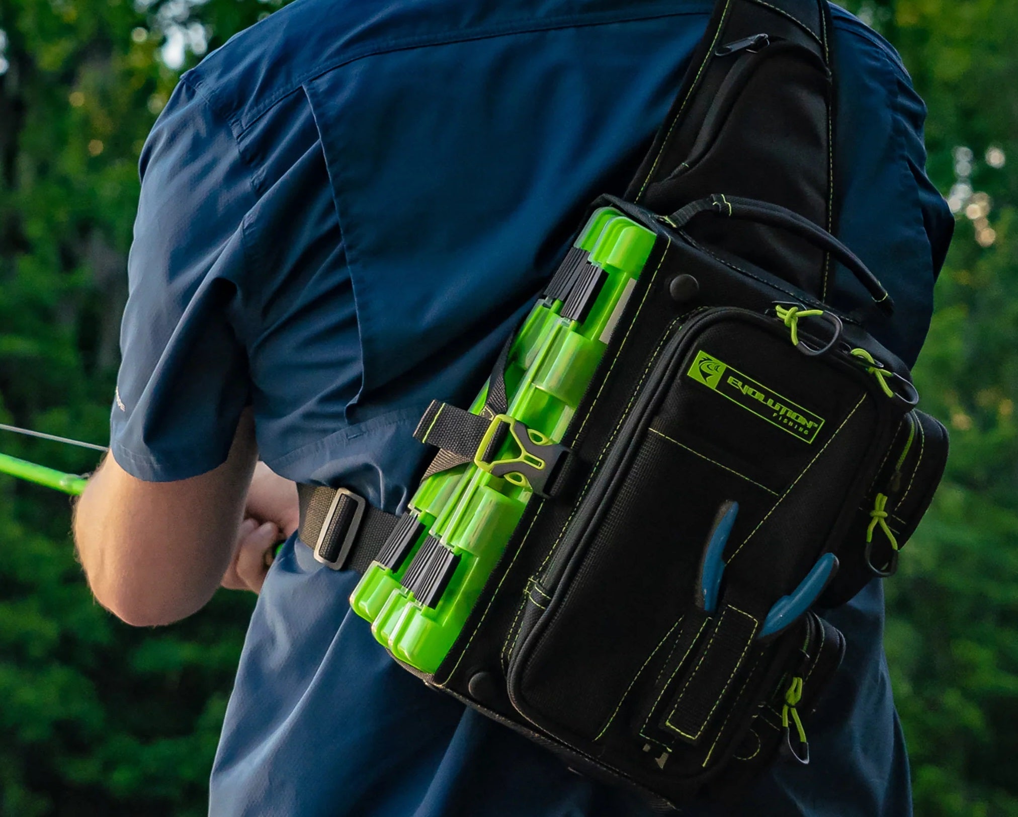 NEW Drift Series 3600 Tackle Sling Pack from Evolution Outdoor NEW Drift Series 3600 Tackle Sling Pack from Evolution Outdoor