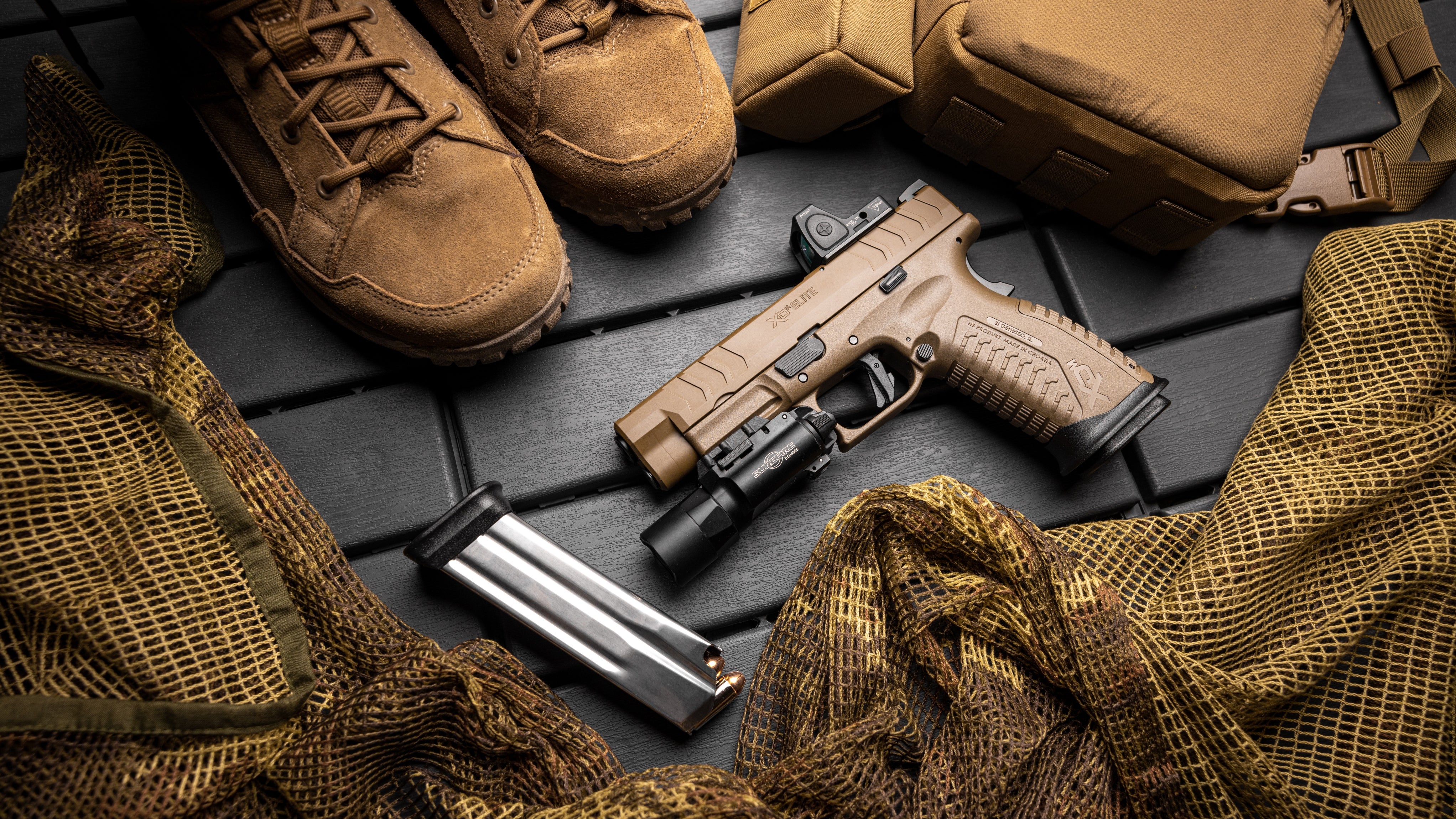 Springfield Armory’s New Desert FDE 10mm Variant of the XD-M Elite OSP Springfield Armory’s New Desert FDE 10mm Variant of the XD-M Elite OSP