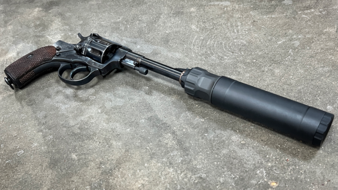 POTD: The Nagant Revolver Suppressed – 7.62x38R Nagant