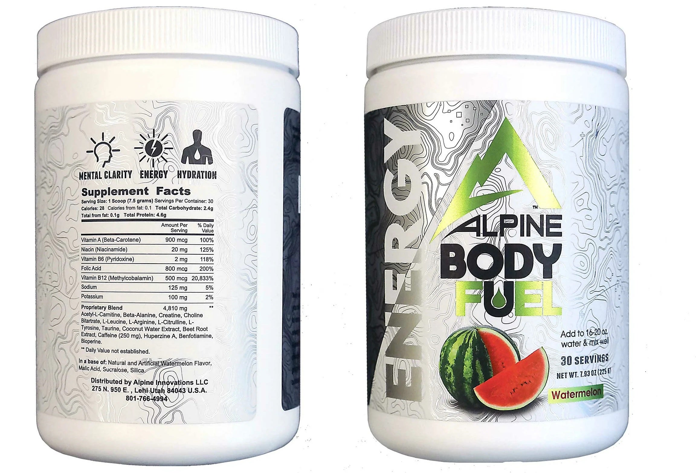 ALPINE INNOVATIONS WATERMELON ALPINE BODY FUEL SUPPLEMENT