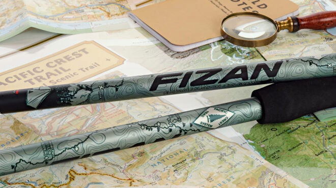 Kaviso x Fizan – Ultralight Hiking Poles with PCT Supporting Colorway
