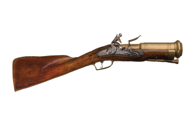 POTD: Some Beautiful Fireworks – A Flintlock Hand Mortar POTD: Some Beautiful Fireworks – A Flintlock Hand Mortar