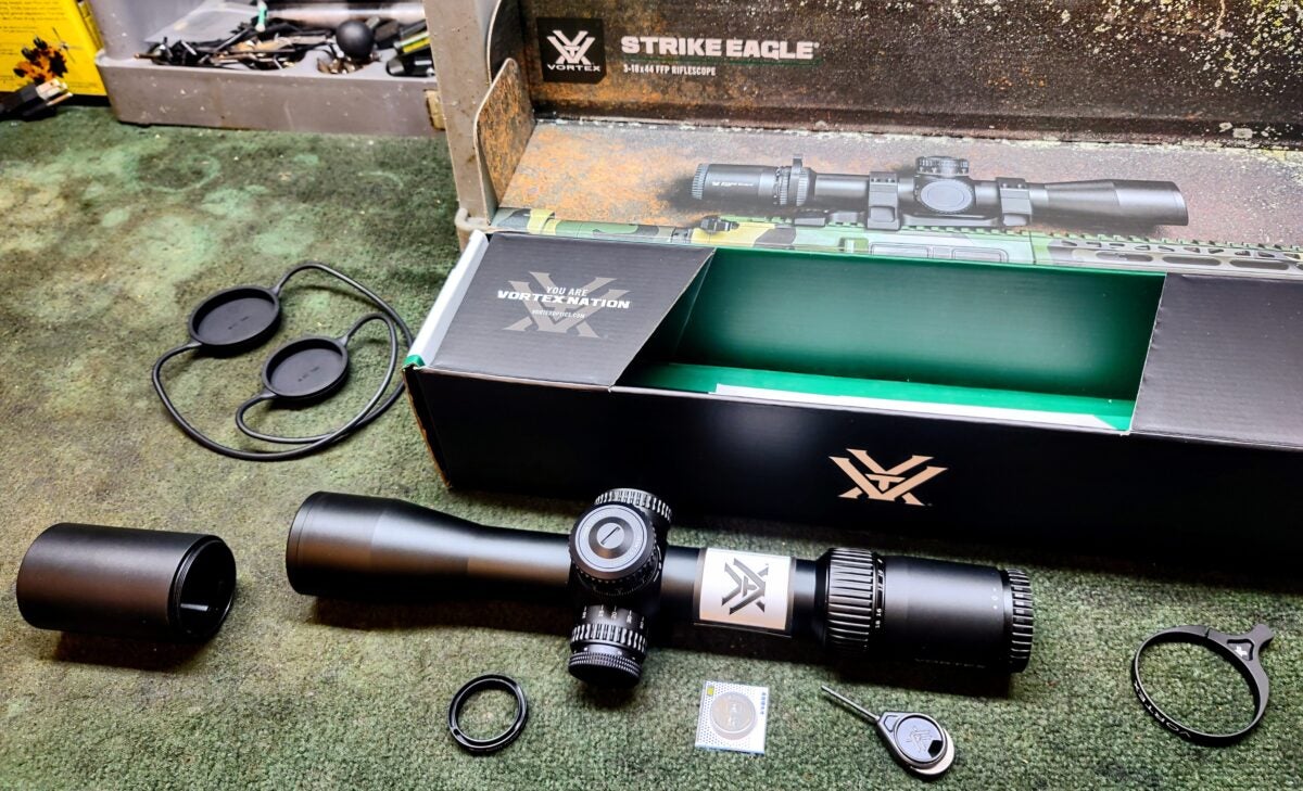 Vortex Strike Eagle 3-18x44mm FFP EBR-7C MRAD