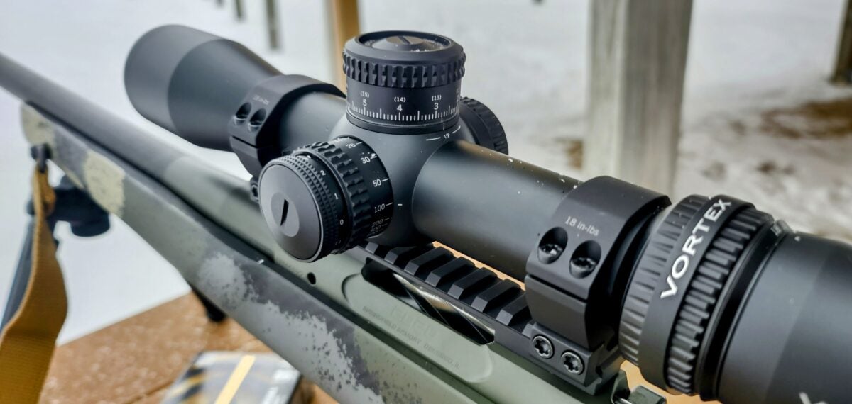 Vortex Strike Eagle 3-18x44mm FFP EBR-7C MRAD