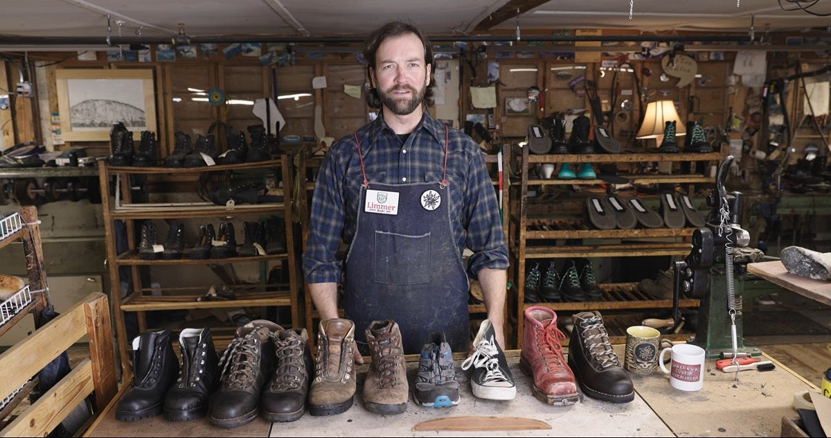 Peter Limmer CHRIS SAWYER boots shoemaker hiking mountaineering leather craftsmanship custom footwear New Hampshire USA