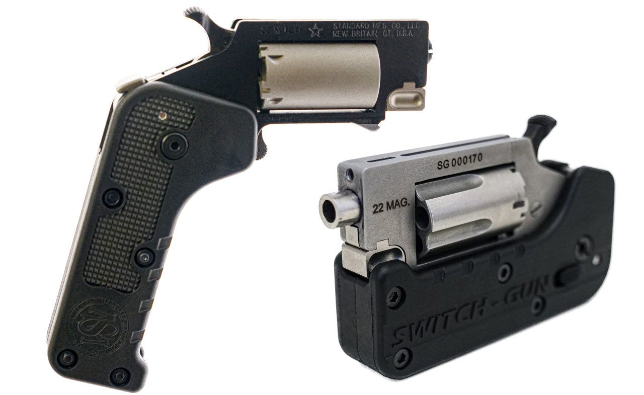 STANDARD MANUFACTURING SWITCH GUN 22 POCKET REVOLVER