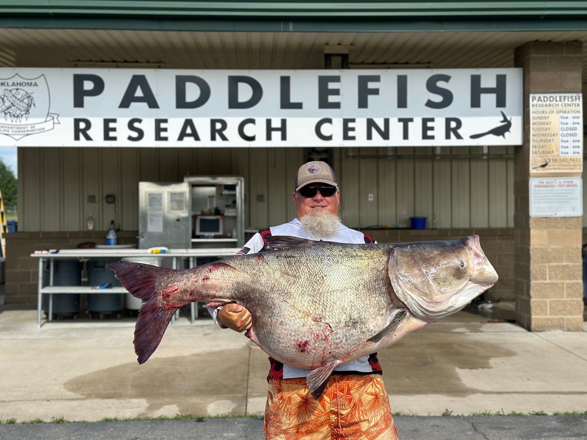 Massive Bighead Carp Record Certified in Oklahoma Massive Bighead Carp Record Certified in Oklahoma
