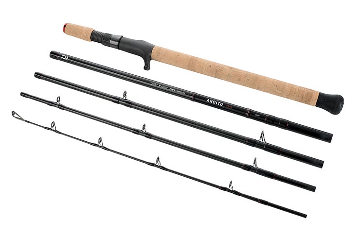 Daiwa's NEW Ardito Muskie Travel Rods at Indiana Muskie Classic