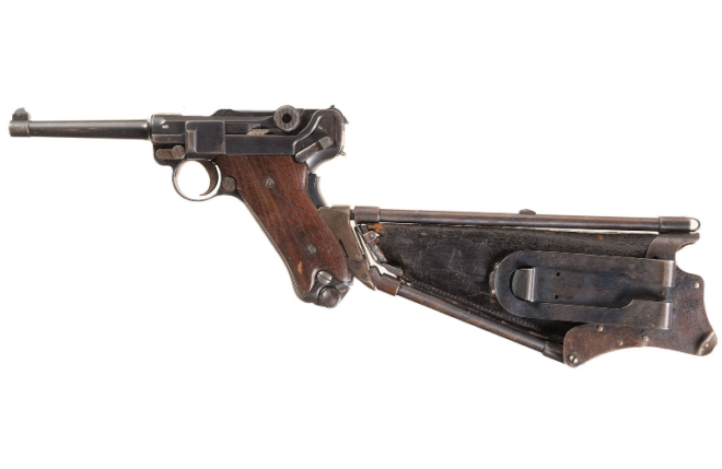 POTD: Not Quite Ideal… The Telescoping Ideal Stock/Leather Holster POTD: Not Quite Ideal… The Telescoping Ideal Stock/Leather Holster