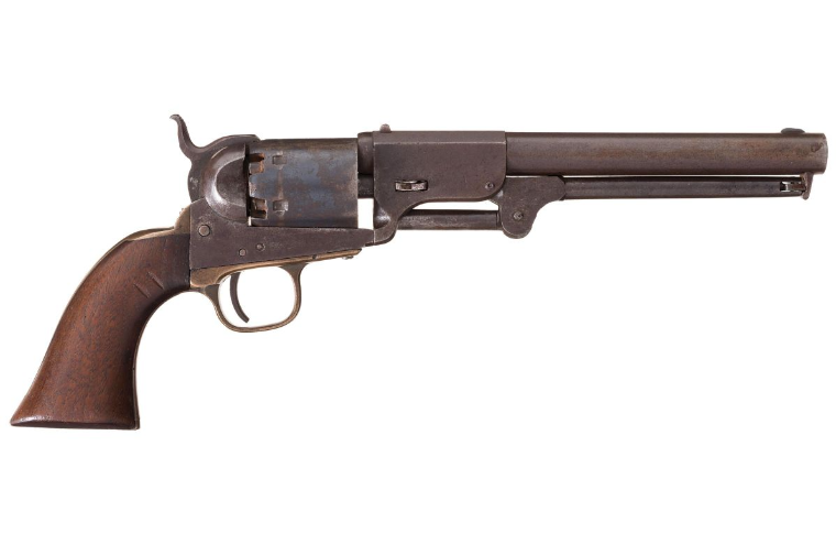 POTD: One of Three - L.E. Tucker Navy Percussion Revolver