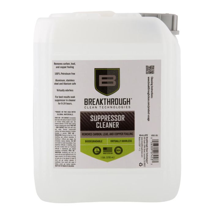 No More Dip? - Breakthrough Clean Technologies' Suppressor Cleaner 