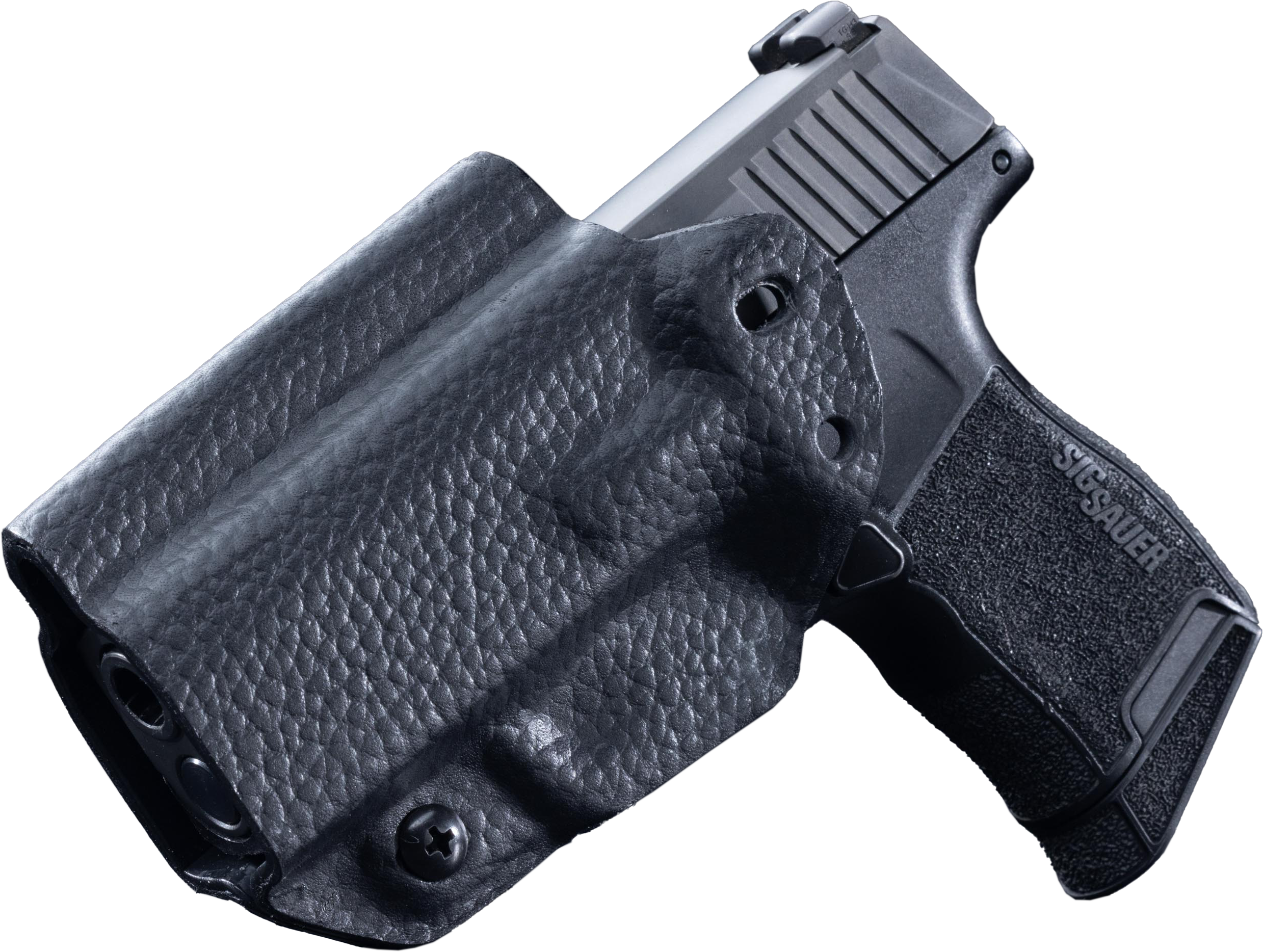 Precision Leather Fit - New MFT Black Leather Hybrid Holsters